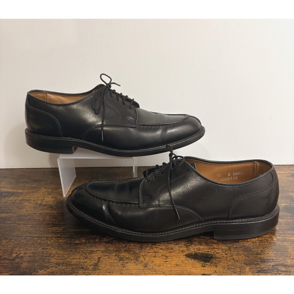 Allen Edmonds Bradley Oxford Shoes Sz‎ 10B Black Leather Classic main image 4